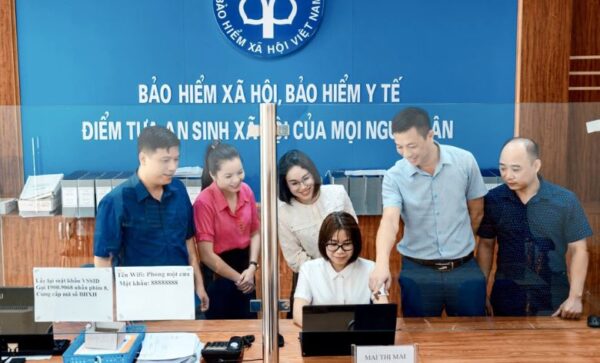 chuyển đổi số ngành BHXH tỷ lệ đóng bhxh