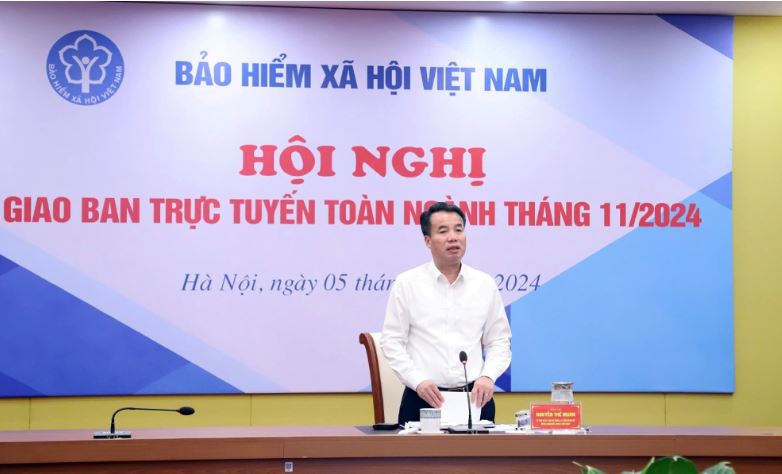Ngành BHXH dốc sức “nước rút” hoàn thành nhiệm năm 2024 giao ban trực tuyến BHXH